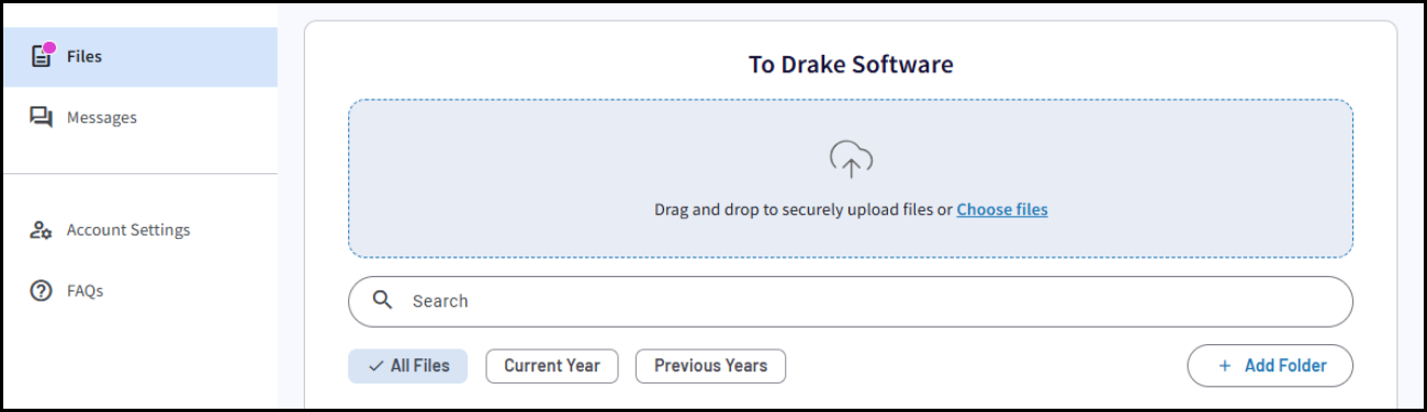 Upload file to Preparer